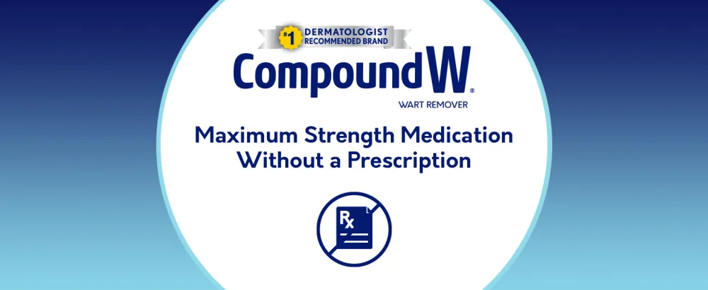 Compound W Maximum Strength Fast Acting Gel Wart Remover, 0.25 oz - Maximum Strength Medication