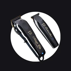 Wahl Professional 5 Star Cordless Magic Clip & Cordless Detailer Li Combo - Model 56458 - Wahl Cordless Barber Combo (Magic and Detailer)