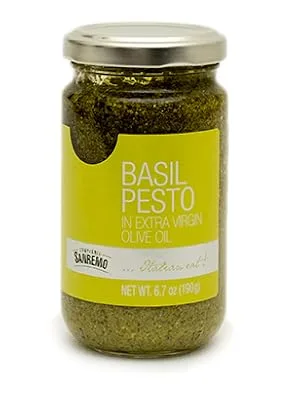 Compagnia Sanremo Pesto DOP Basil Pesto, 6.7 oz 6.7 Ounce (Pack of 1) - Pesto