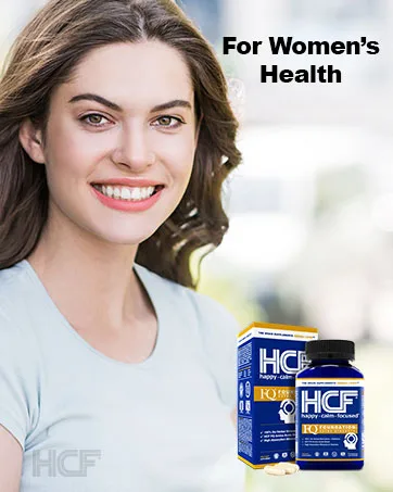 HCF Mind Boosting Supplement with Amino Acids Vitamins & Minerals for Improved Attention Focus Concentration and Cognitive Performance. (2-Pack) - brain attention focus supplement wellness formula for women