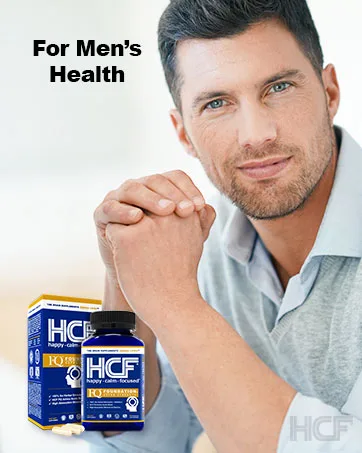HCF Mind Boosting Supplement with Amino Acids Vitamins & Minerals for Improved Attention Focus Concentration and Cognitive Performance. (2-Pack) - brain attention focus supplement wellness formula for men