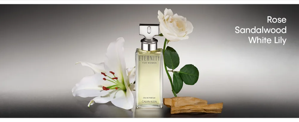 Calvin Klein Eternity Eau de Parfum for Women - Floral fragrance Top notes: Lychee guava pomegranate flower 2 Piece Set - ck eternity
