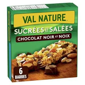 NATURE VALLEY Protein Bars Peanut Butter Dark Chocolate 4-Count 148 Gram & Sweet & Salty Dark Chocolate Nut Granola Bars 6 Count - product information 2