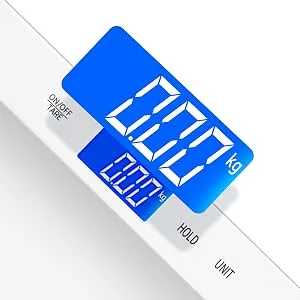 KUBEI Baby Scale Digital Infant Scale Multi-Function Digital Scale for Pets Toddler Scale with Measure Babies Weight and Height Tray Precision Digital Puppy Scale with kg/lb/oz Holding Function - LCD High-definition Display