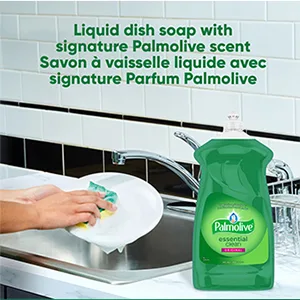 Palmolive Essential Clean Liquid Dish Soap Citrus Scent + Salt - 4.27 L - Palmolive