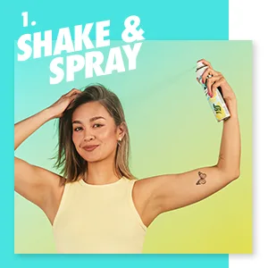 Batiste Dry Shampoo Spray Original + Tropical Scent 200-ml (Packaging may vary) - step 1