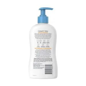Cetaphil Gentle Cleansing Bar (3-Pack) + Cetaphil Baby Wash & Shampoo | Sensitive Skin Care Bundle - product information 2