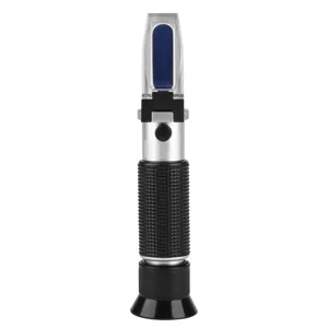 Salinity Refractometer Professional Automatic Temperature Compensation Salinity Refractometer for Aquariums Marine Monitoring or Food Salinity Test 0 28 Accurate Salinometer Refra - GS03765-2
