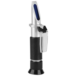 Salinity Refractometer Professional Automatic Temperature Compensation Salinity Refractometer for Aquariums Marine Monitoring or Food Salinity Test 0 28 Accurate Salinometer Refra - GS03765-3