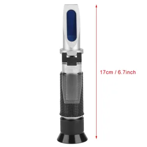 Salinity Refractometer Professional Automatic Temperature Compensation Salinity Refractometer for Aquariums Marine Monitoring or Food Salinity Test 0 28 Accurate Salinometer Refra - GS03765-3