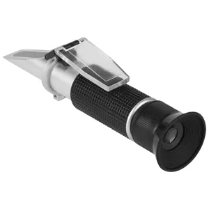 Salinity Refractometer Professional Automatic Temperature Compensation Salinity Refractometer for Aquariums Marine Monitoring or Food Salinity Test 0 28 Accurate Salinometer Refra - product information 3