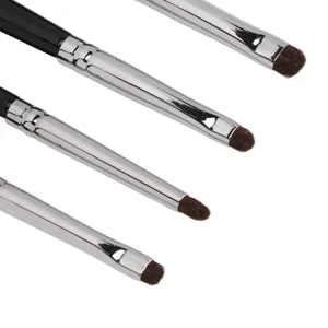 Jauarta 4pcs Eye Shadow Eyeline Brushes Soft Brush Comfortable Handle Hair Detail Makeup Brush Kit - 1410220136711-2