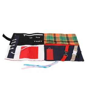 Fidget Blanket Reduce Anxiety Dementia Decompression Blanket Soft Polyester Various Difficulty Levels Widely Use for Elderly Adults with Autism - product information 6