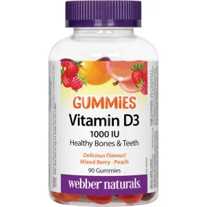 Webber Naturals Gentle Iron Supplement + Vitamin D3 1000 IU Bundle Nutritional Supplement + Vitamin D3 - product information 10