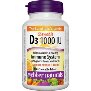 Webber Naturals Gentle Iron Supplement + Vitamin D3 1000 IU Bundle Nutritional Supplement + Vitamin D3 - product information 9