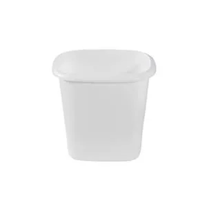 Rubbermaid 5.7L Vanity Wastebasket + Glad White Garbage Bags (15 litres) with Febreze Fresh Clean Scent - product information 1