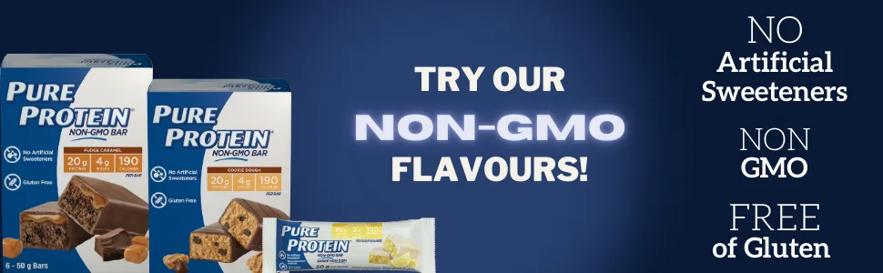 Pure Protein Bars - Nutritious Gluten Free Whey Protein Bars (Chocolate Deluxe + Lemon Cake) - product information 2