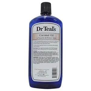 Dr Teal's Eucalyptus & Spearmint + Coconut Oil Foaming Bath (1000 mL each) Foaming Bath + Coconut oil - product information 2