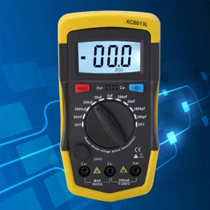Compact Lightweight LCD Capacitance Meter Tester with Large Screen High Range 0.1pf to 20000uf - product information 3