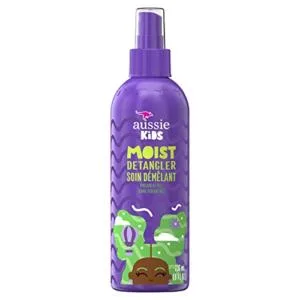 Aussie Miracle Moist Shampoo + 3 Minute Miracle Deep Conditioner Hair Treatment | Kids Moist Detangler (8 fl oz/236 mL) 4 Piece Set - product information 2