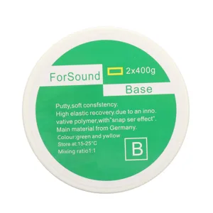Jauarta 2pcs 400g Ear Impression Putty Custom Silicone Mild Soft High Elastic Ear Molding Putty Material with Spoons - product information 6