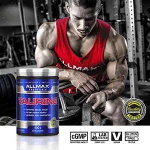 ALLMAX Glutamine 1000G & Nutrition 100% pharmaceutical grade maximum strength + absorption Taurine 400g - product information 2