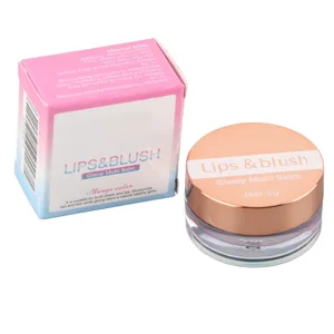 Color Changing Cream Blush Moisturizing Nourishing Waterproof Lasting Glitter Cream Blusher for Makeup - product information 2