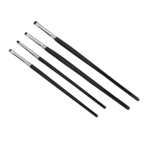 Eye Makeup Brushes Set 4pcs Small Head Dense Hair Soft Hair Easy Use for Eyeshadow Eyebrow Portable - 1410220136711-3