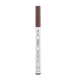 Liquid Eyebrow Pencil Eyebrow Pencil Four Forks Long Lasting Liquid Eyebrow Pen Waterproof Pencil (1# dark brown mocha color) - product information 2