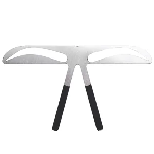 Line Marker Ruler 4 Types Permanent Eyebrow Ruler Eyebrow Measure Balance Extension Ruler Eyebrow Shape Stencil (Arched Eyebrows) - JM04947-03-3