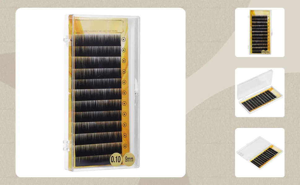 False Eyebrow Extension Fake Eyebrow Enhancer Individual Artificial Eyebrows (9mm) - JM05344-01-1
