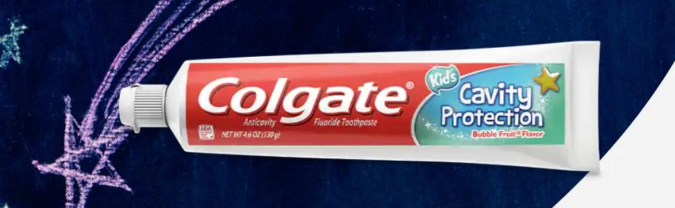 Colgate Kids Cavity Protection Toothpaste, ADA-Accepted, Bubble Fruit Flavor - 4.6 Ounce (Packaging May Vary) - product information 1