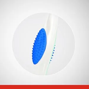 Colgate 360 Extra Soft Toothbrush for Sensitive Teeth and Gums with Tongue and Cheek Cleaner - 2 Count 2 Count (Pack of 1) Extra Soft - Sensitive Enamel