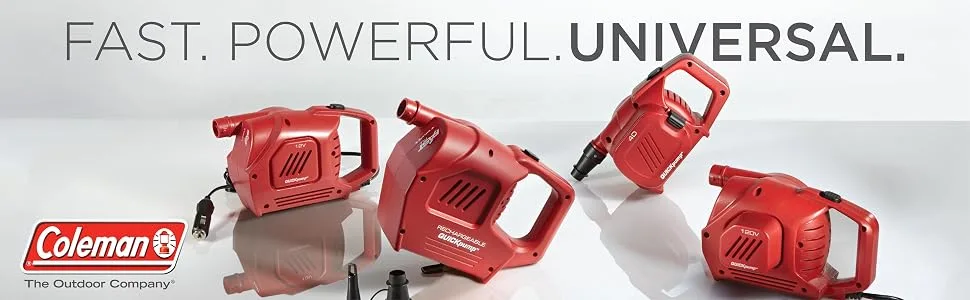 Coleman QuickPump 120v Pump - product information 1