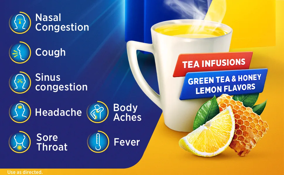 Cold Medicine, Long-relief - Theraflu Multi-Symptom Severe Cold