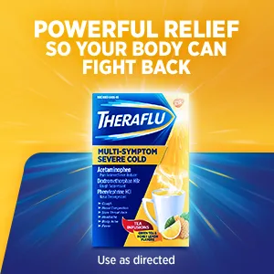 Cold Medicine, Long-relief - Theraflu Multi-Symptom Severe Cold