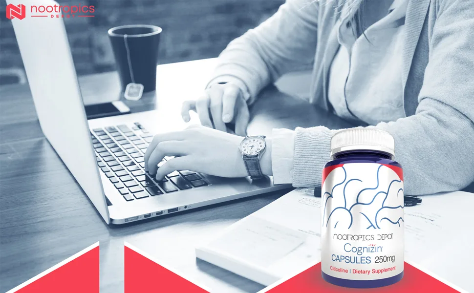 Cognizin Citicoline Capsules | 60 Count | Choline Supplement | Brain Health Supplement | Regulates Memory and Cognitive Function | Supports Attention, Focus and Recall 60 Count (Pack of 1) - cognizin, citicoline, choline, choline supplement, cholinergic, nootropics, nootropics depot