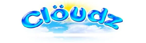 Cloudz Microbead Travel Neck Pillow - Blue - Cloudz Brand Logo