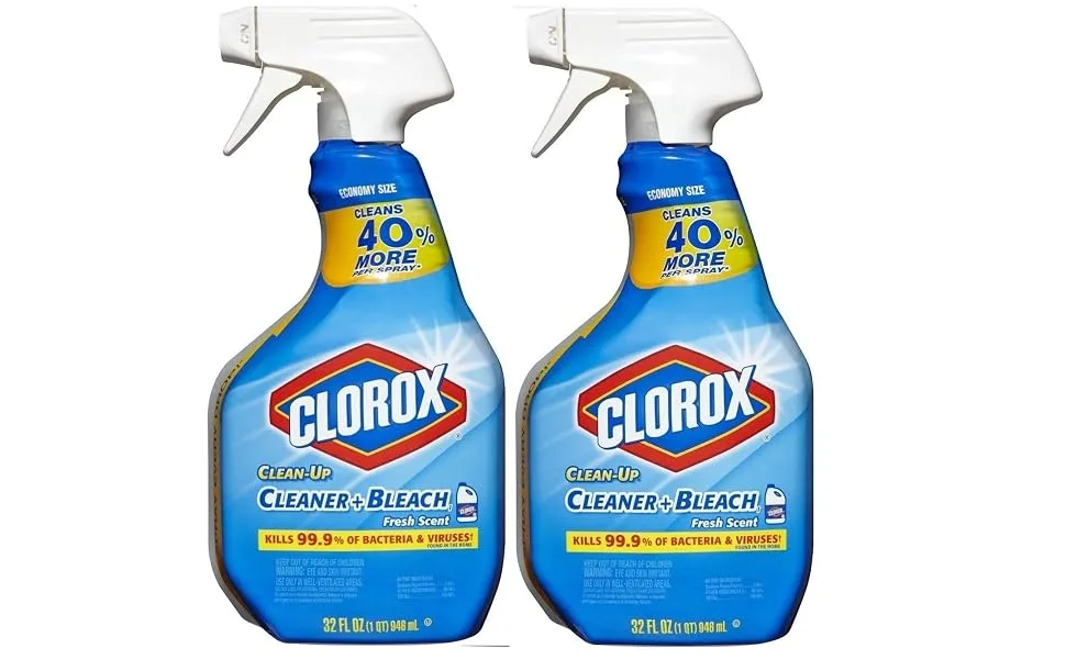 Clorox 055500015290 Clean-Up Disinfectant Bleach Cleaner, Fresh Scent(Pack of 2) 32 Fl Oz (Pack of 2) - product information 2