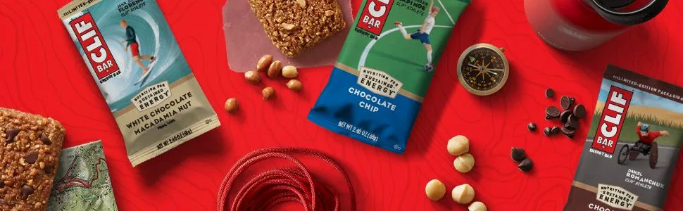 CLIF BAR - Mini Energy Bar - Chocolate Brownie - (0.99 Ounce Snack Bar, 40 Count) - Clif Bar