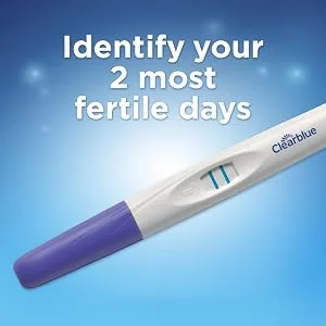 Clearblue Ovulation Complete Starter Kit, 10 Ovulation Tests and 1 Pregnancy Test - Fertile Days