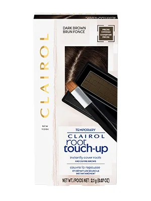 Clairol Root Touch-Up Temporary Concealing Powder, Medium Brown Hair Color, Pack of 1 1 Count (Pack of 1) Powder - RTU Powder pack shot
