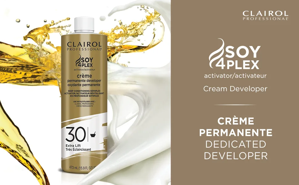 Clairol Professional Hair Coloring Developers for Hair Color Lightening & Lifting Crme 20 volume, 16 oz - CP Creme Permanente Developer
