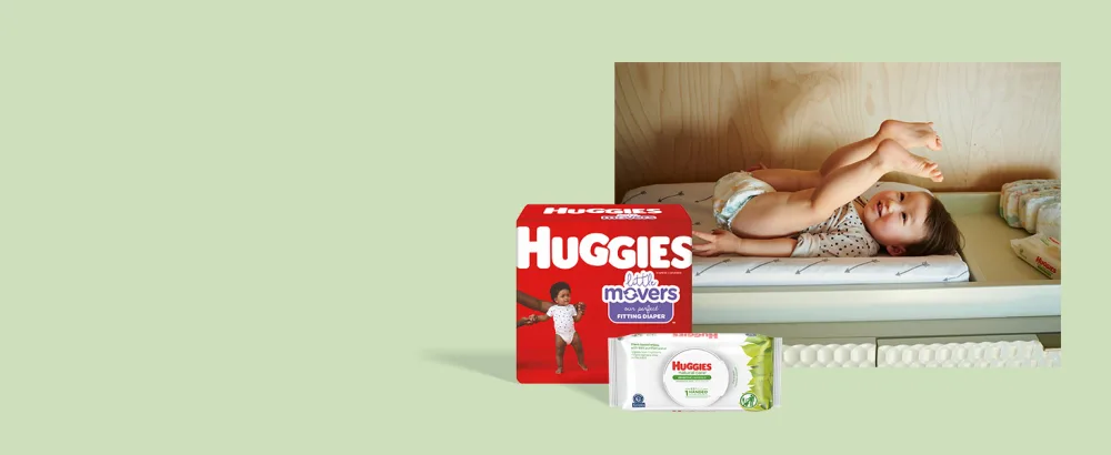 HUGGIES Diapers Size 3 - Huggies Little Movers Disposable Baby HUGGIES Diapers 144ct Mega Colossal Pack Size 3 (144 Count) Old - Little Movers