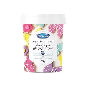 Satin Ice Royal Icing Mix - 397gm - Pail - Royal Icing Mix