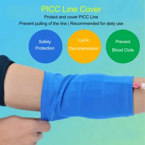 PICC Line Sleeve PICC Line Cover Bandage Auxiliary Mesh Cloth for Daily Use for Catheterization Group (M) Medium - 1411220415512-2