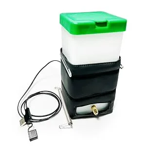 YOXIER Heated Kettle for Rabbits Small Animals Low Power Consumption Animal Water Bottle No Drip Automatic Thermo Dispenser Pet Fountain Rabbit Hamster Black - product information 3