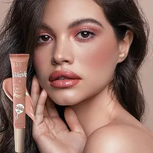 Cream Blushes for Cheeks - Long Wearing Matte Cream for Mature Skin - Hydrating Mousse Liquid Blushes Long Wearing Moisture Blushes Cheeks Lips Make Up Frifer 02 - Creamy texture