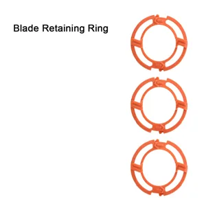 3PCS Orange Blade Retaining Rings Retaining-Plate Holder for Shaver Series 7000 9000 RQ12 Models - JY16761-2