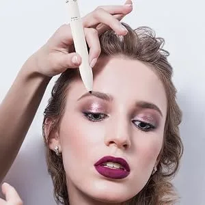 4 in 1 Makeup - Multi-Use Portable Brow | Contour Smooth to Glide and Compact for Travel Comes with Eyeliner Brow Lipliner and Highlighter Frifer White - General Purpose